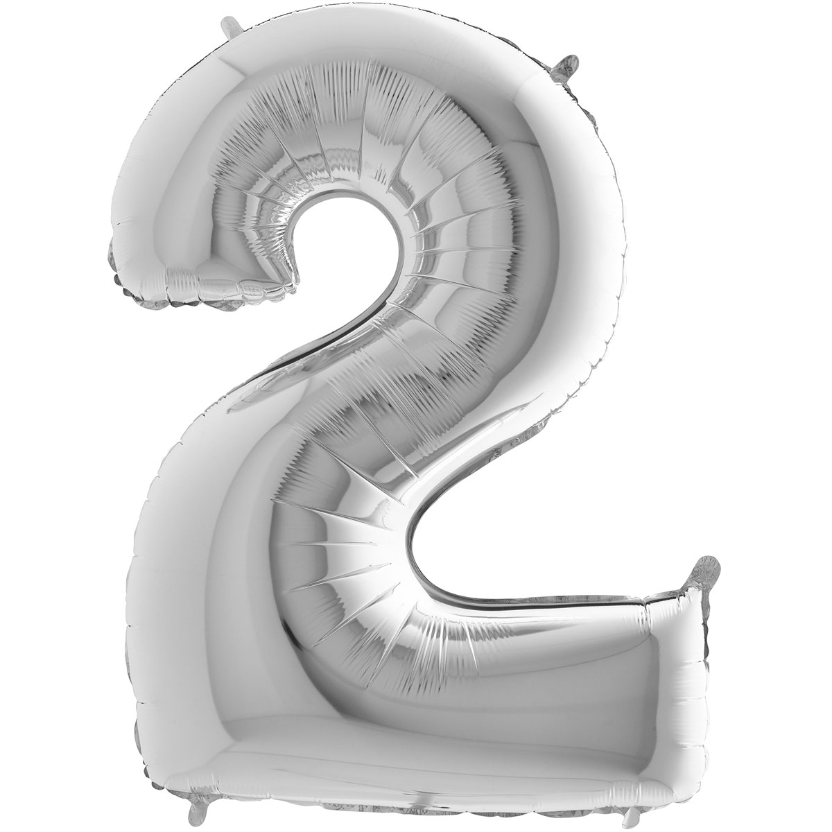 Ballon-CHIFFRE-2-ARGENT-ALU